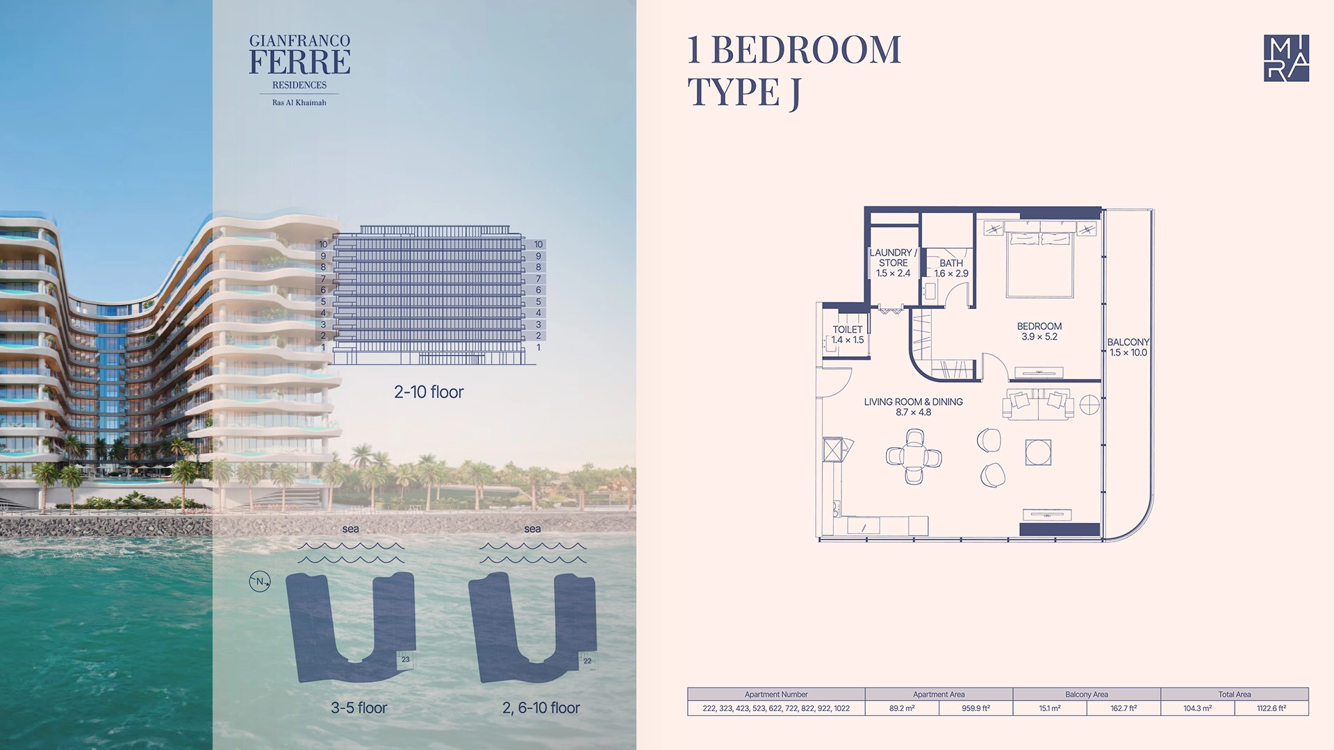 1 BR - Type A